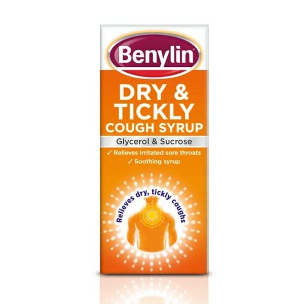 Benylin dry and tickly cough syrup