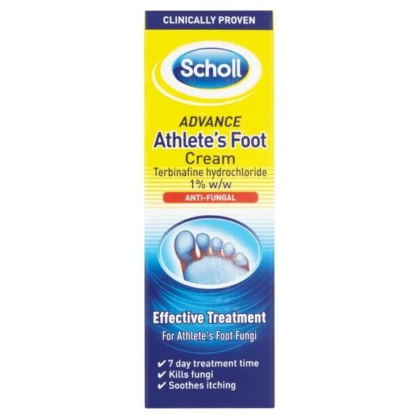 scholls athletes foot cream