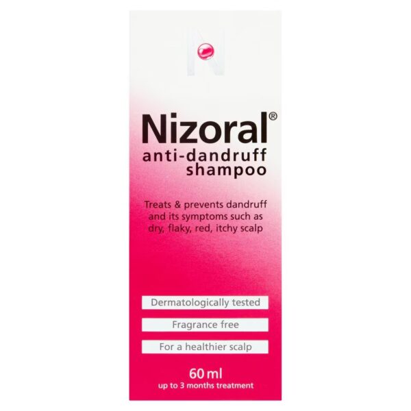 1 box of Nizoral Anti-Dandruff Shampoo - 60ml