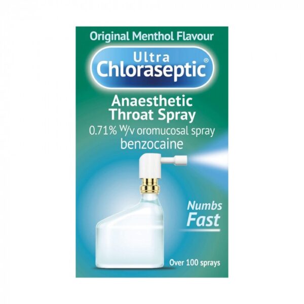 Ultra Chloraseptic Anaesthetic Throat Spray - Mentol Flavour